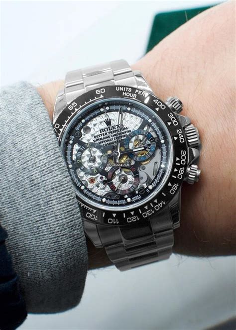 rolex cosmograph daytona skeleton|rolex daytona cosmograph for sale.